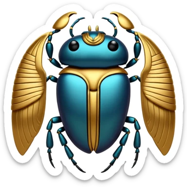 Scarab Egypt sticker