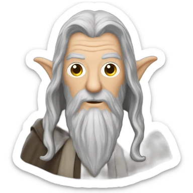 Gandalf seigneur des anneaux sticker