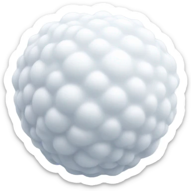 snow ball dol sticker