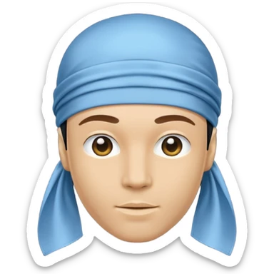 no JUST THE DURAG no human head  sticker