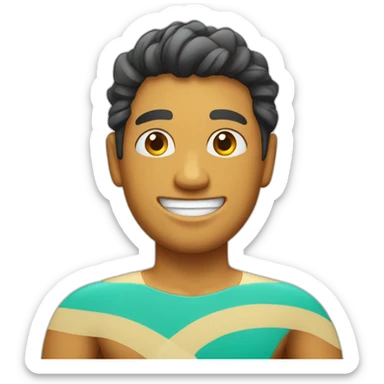 surfer hawai sticker