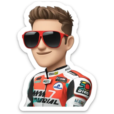 chiffre 20 fabio quartararo sticker