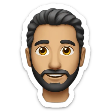 a man from saudi arabia sticker