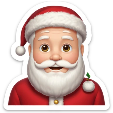 Santa Claus sticker