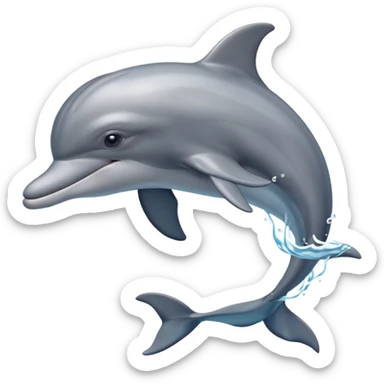 Delfín  sticker