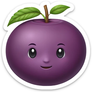 acai berry sticker