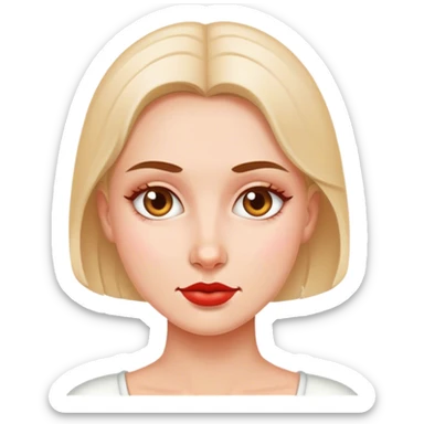 polish woman sticker