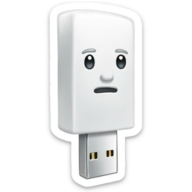 USB HD sticker