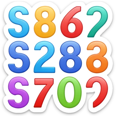 Do a meme six seven  sticker