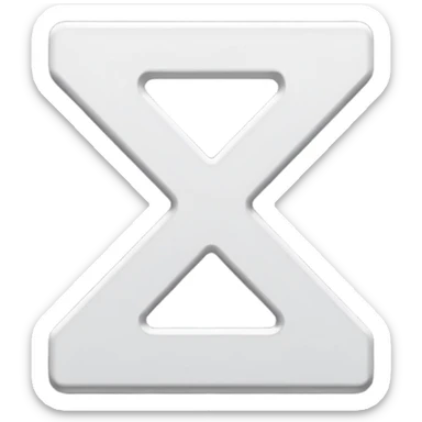 Signo Igual Grueso o Heavy Equals Sign (🟰) sticker