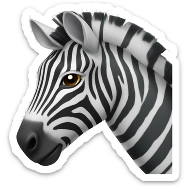 Zebra  sticker