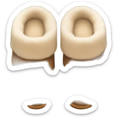 UGG slippers  sticker