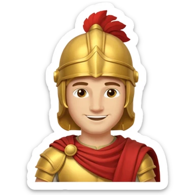 Alexander the great emoji sticker