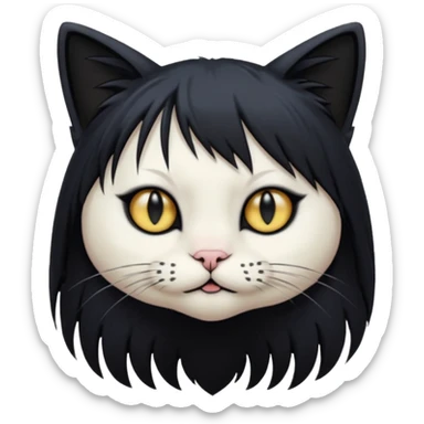 Gato emo sticker