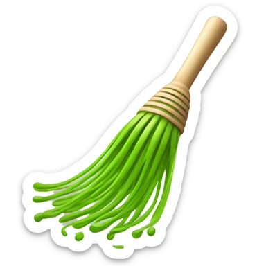 Matcha whisk sticker