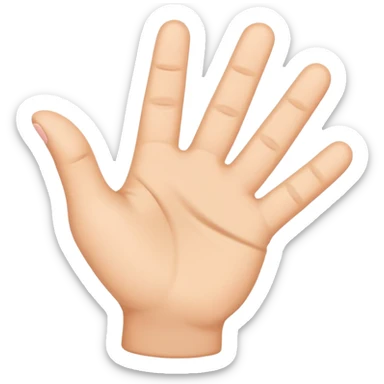 a yayayoyo style fair face and hand emoji pointing to question and answer sticker