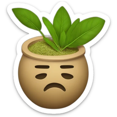 tereré yerba mate sticker