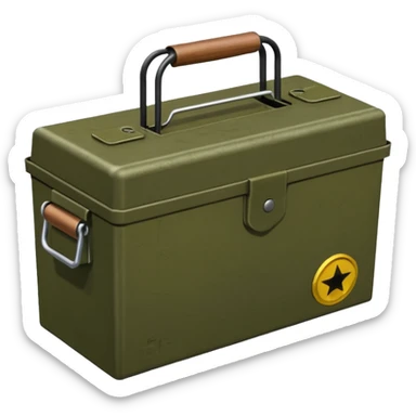 7.62 millimeter ammunition box sticker