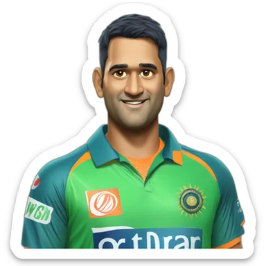 Ms dhoni  sticker