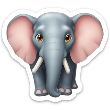 Homunculus Loxodontus sticker