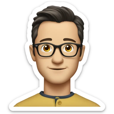 Professional ID photo of Joseph Gordon-Levitt sticker