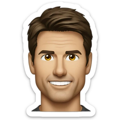 Tom cruise sticker