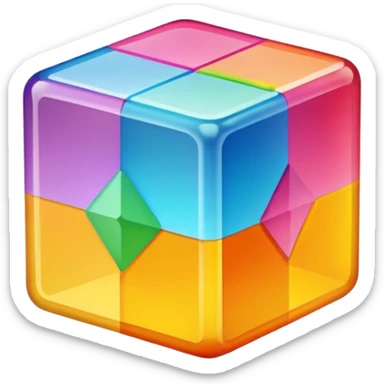flavor cube sticker