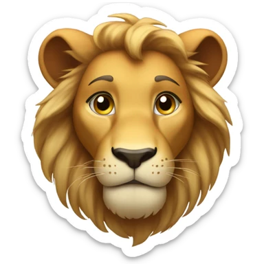 The lion king simba sticker