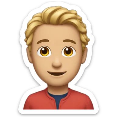 Antoine avec son mari gay sticker