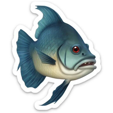 Killer fish from San Diego sticker
