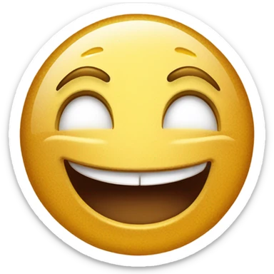 Satisfied face spitting honey sticker