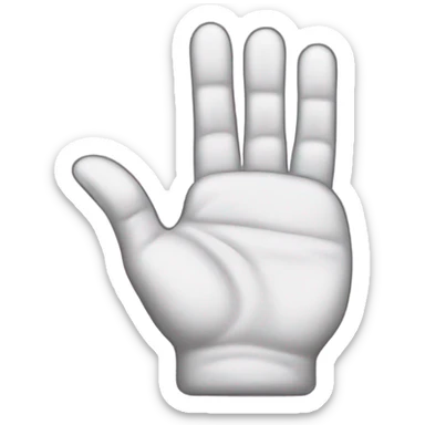Hand Gesture Details:

Finger Positions:

Thumb: Extended outward.

Index Finger: Extended upward.

Middle and Ring Fingers: Folded down towards the palm.

Pinky Finger: Extended upward. sticker
