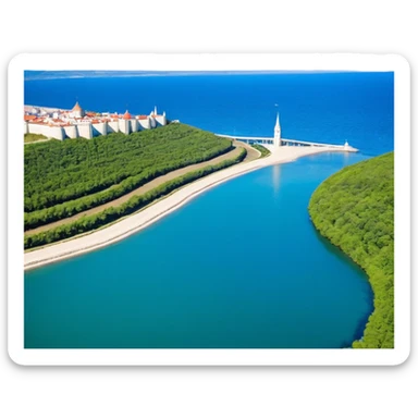 Сердечко в виде породы лайка sticker