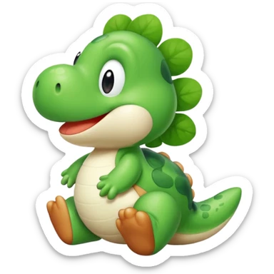 yoshi vers cute plus mignon sticker