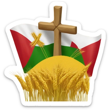 Sicilian flag sticker