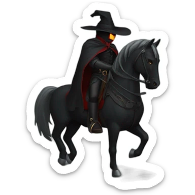 headless horseman sticker