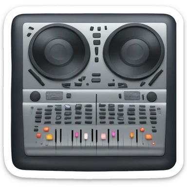 dj console sticker