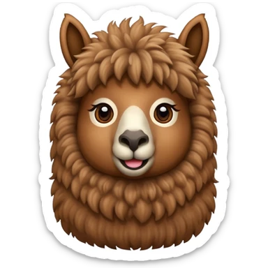 Llama sticker