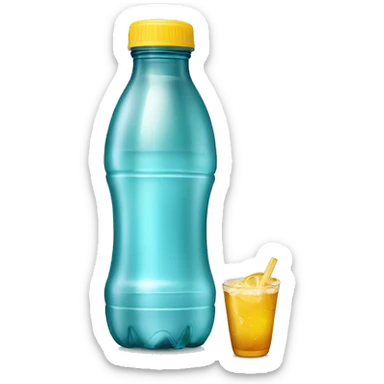 drink bottle sticker