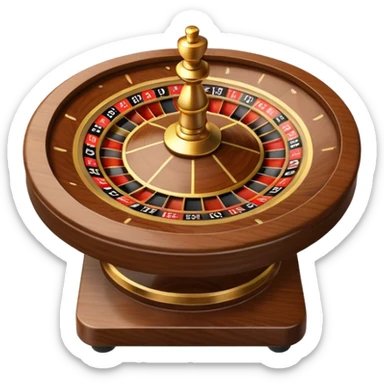 roulette wheel spinner sticker