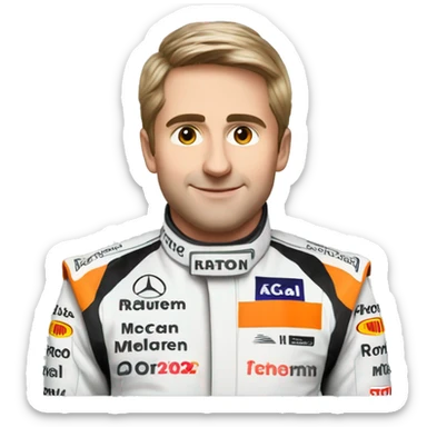 F1-car-McLaren-2024 sticker