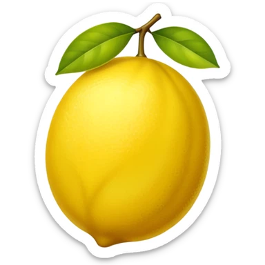 Lemon sticker