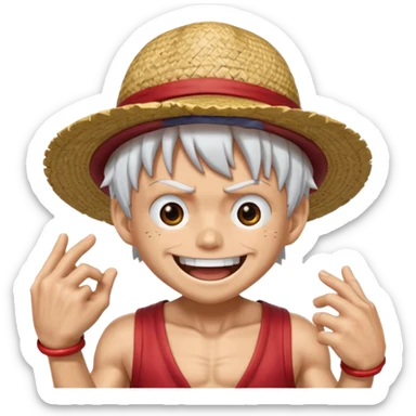Monkey.D.Luffy gear 5  sticker