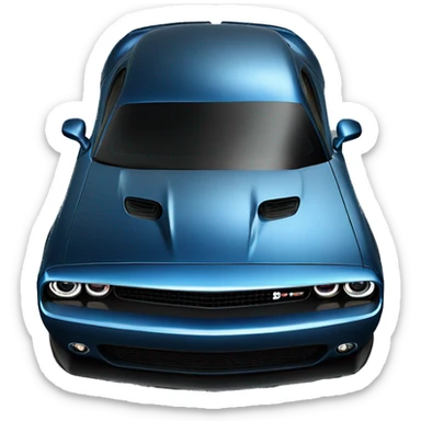 Dodge challenger sticker