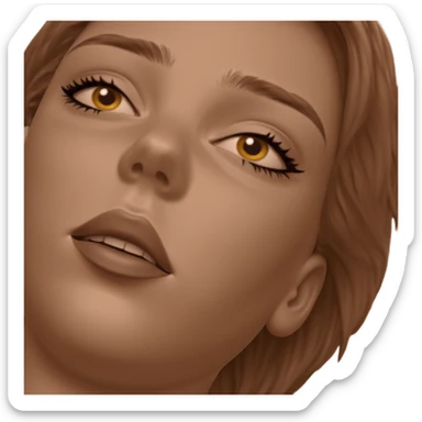 monochrome portrait of a boy sticker