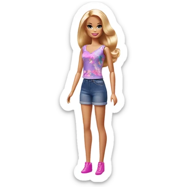 Barbie  sticker