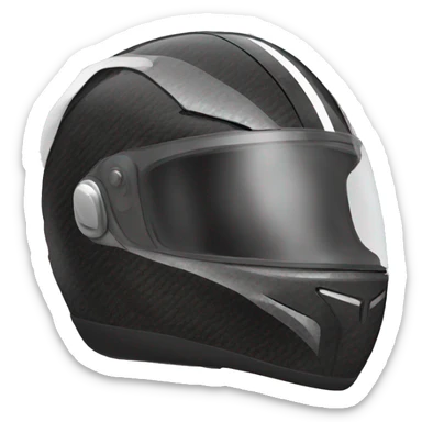Motorcycle carbon fiber helmet  sticker