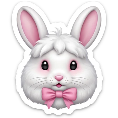 Coelho de laço sticker