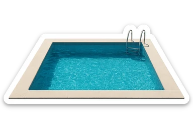 Pool sticker