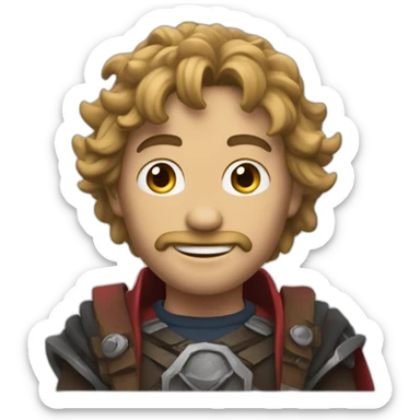 Jack the amazing digital circula sticker